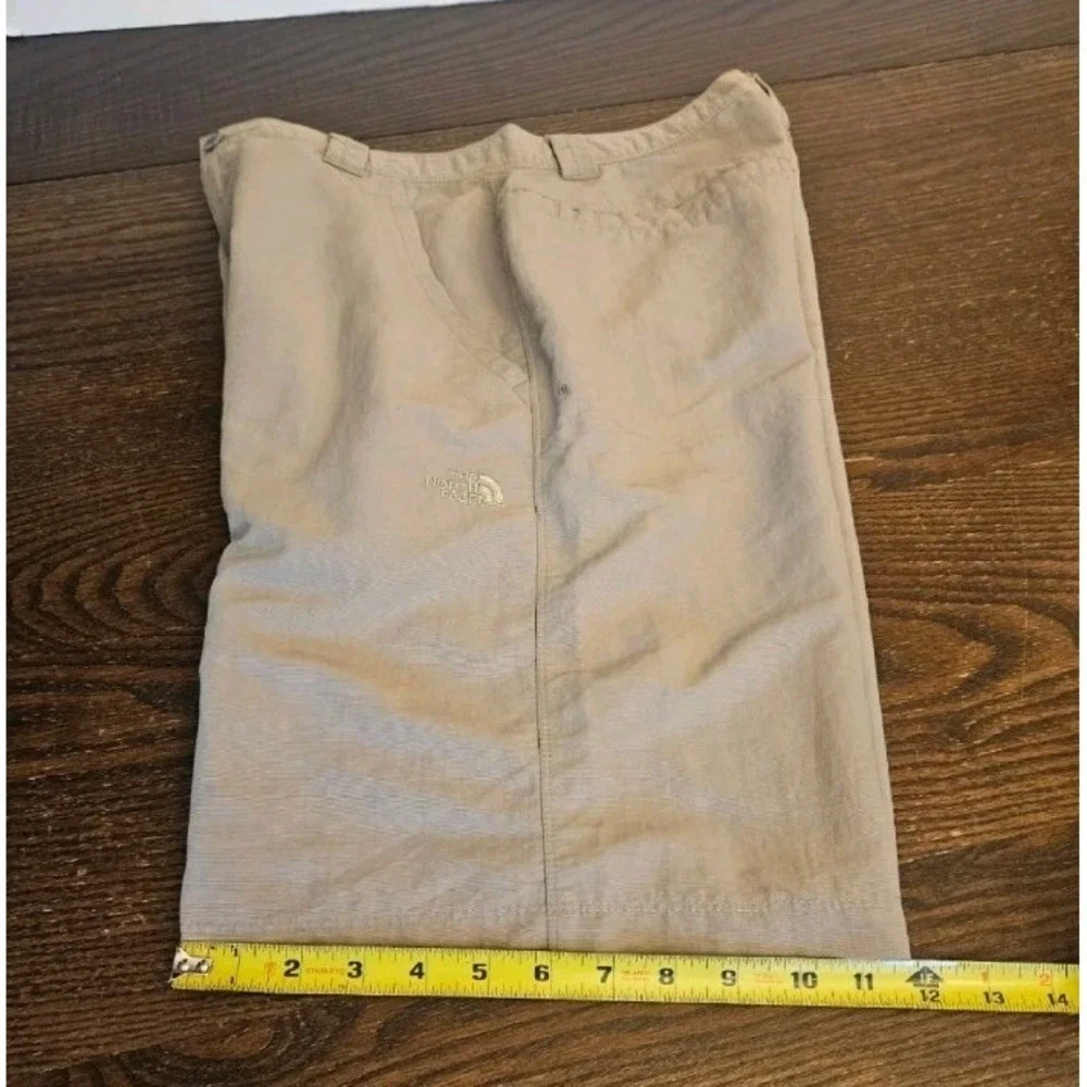 VTG The North Face Horizon Hiking Shorts Men's 32 Tan Canvas Quick Dry S07 AH6L